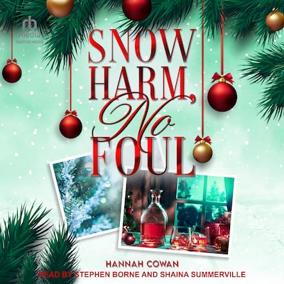 Snow Harm, No Foul – omslag til lydbogen af Hannah Cowan