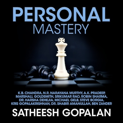 Personal Mastery – omslag til lydbogen af Satheesh Gopalan