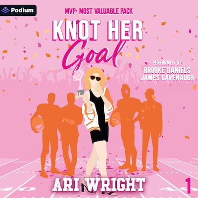 Knot Her Goal – omslag til lydbogen af Ari Wright