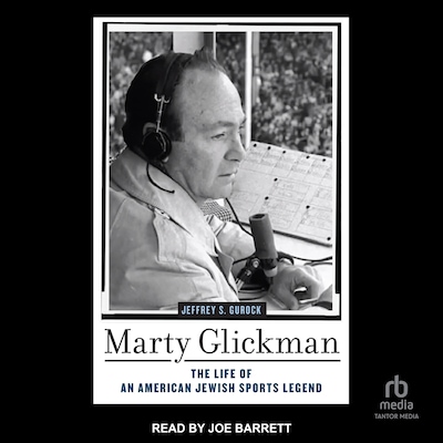 Marty Glickman – omslag til lydbogen af Jeffrey S. Gurock