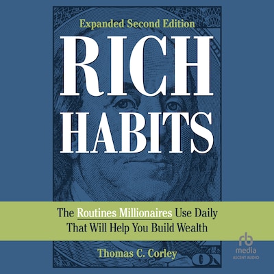 Rich Habits – omslag til lydbogen af Thomas C. Corley