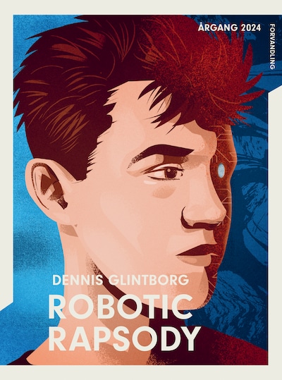 Robotic Rapsody – omslag til lydbogen af Dennis Glintborg