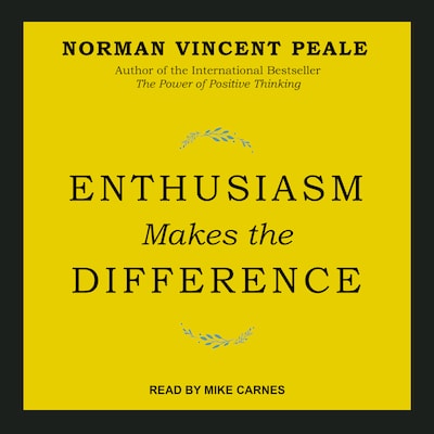 Enthusiasm Makes the Difference – omslag til lydbogen af Norman Vincent Peale