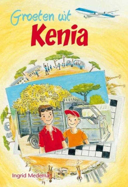 Groeten uit Kenia – omslag van het luisterboek van Ingrid Medema