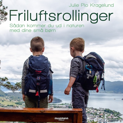 Friluftsrollinger – omslag til lydbogen af Julie Pio Kragelund