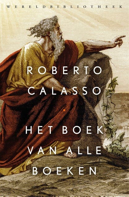 Het boek van alle boeken – omslag van het luisterboek van Roberto Calasso