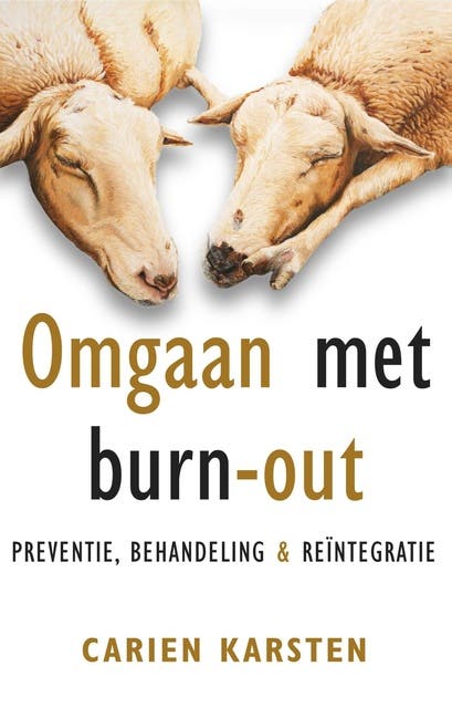 Omgaan met burn-out: preventie, behandeling en re-integratie – omslag van het luisterboek van Carien Karsten