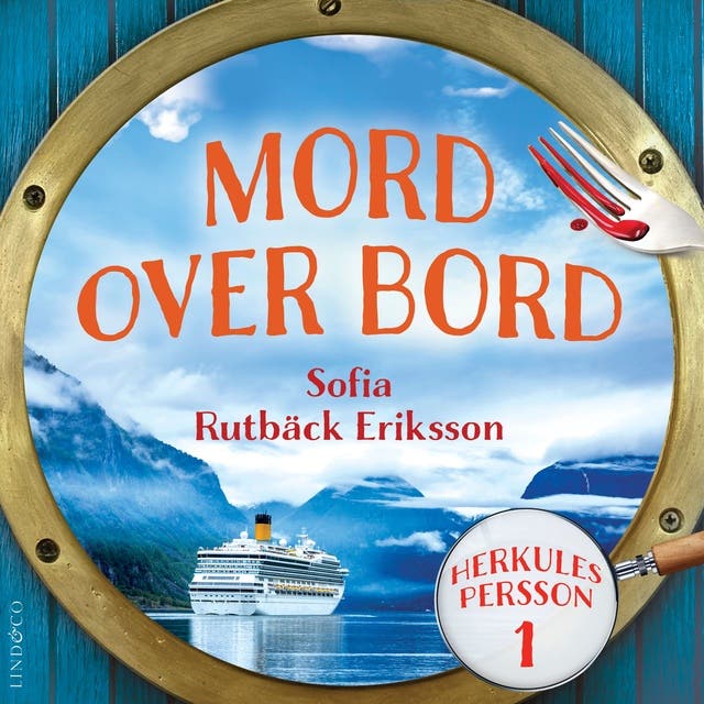 Mord over bord – omslag til lydbogen af Sofia Rutbäck Eriksson