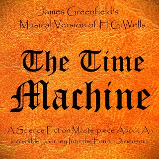 The Time Machine – omslag till ljudboken av James Greenfield