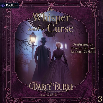 A Whisper and a Curse – omslag til lydbogen af Darcy Burke