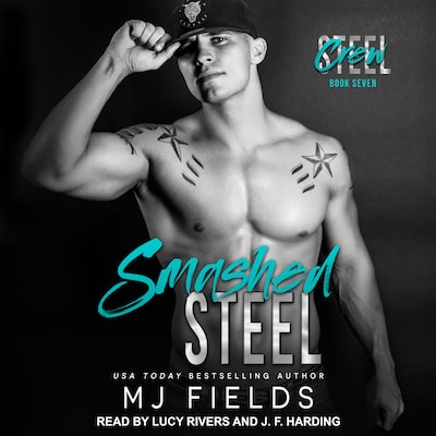 Smashed Steel – omslag til lydbogen af MJ Fields