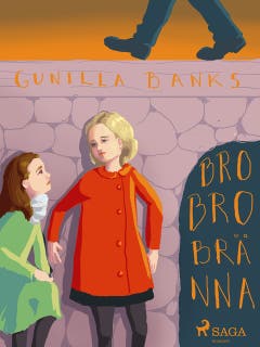 Bro, bro bränna – omslag till ljudboken av Gunilla Banks