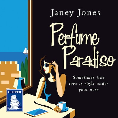 Perfume Paradiso – omslag til lydbogen af Janey Jones
