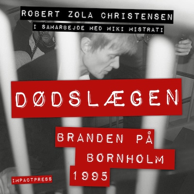 Dødslægen – omslag til lydbogen af Miki Mistrati, Robert Zola Christensen