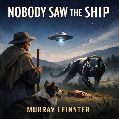 Nobody Saw the Ship – omslag til lydbogen af Murray Leinster