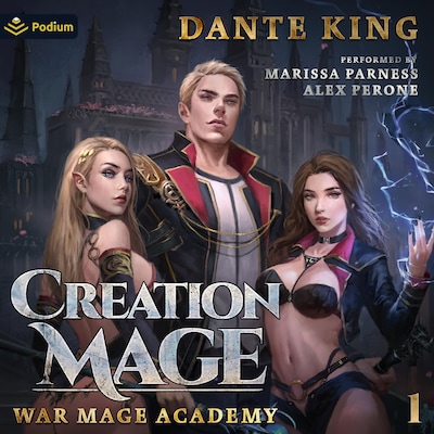 Creation Mage – omslag til lydbogen af Dante King