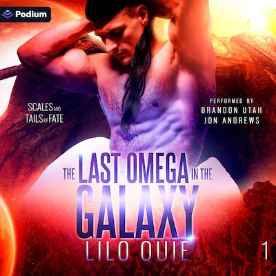 The Last Omega in the Galaxy – omslag til lydbogen af Lilo Quie