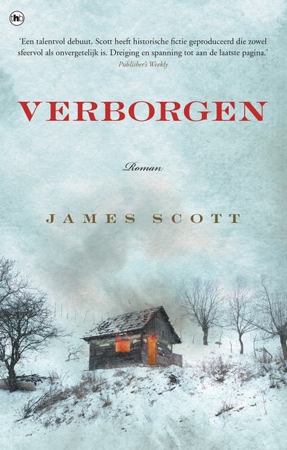 Verborgen – omslag van het luisterboek van James Scott