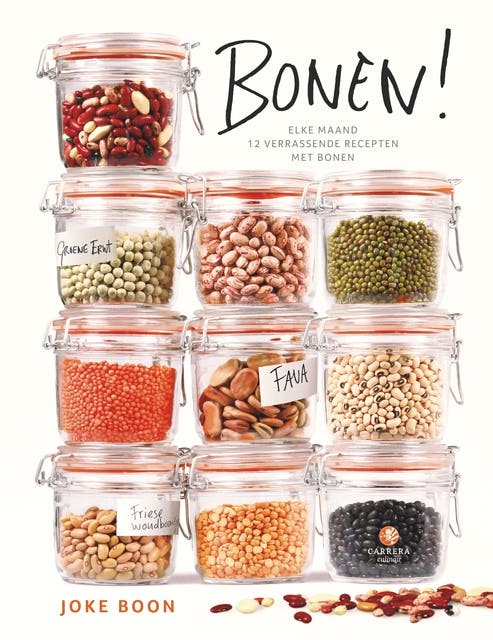 Bonen! – omslag van het luisterboek van Joke Boon