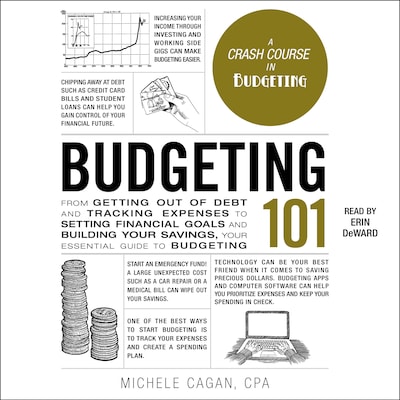 Budgeting 101 – omslag til lydbogen af Michele Cagan