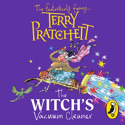 The Witch's Vacuum Cleaner – omslag til lydbogen af Terry Pratchett