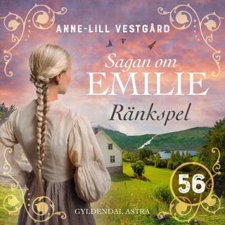 Ränkspel – omslag till ljudboken av Anne-Lill Vestgård