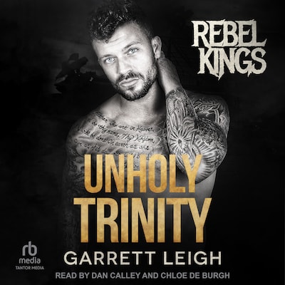 Unholy Trinity – omslag til lydbogen af Garrett Leigh