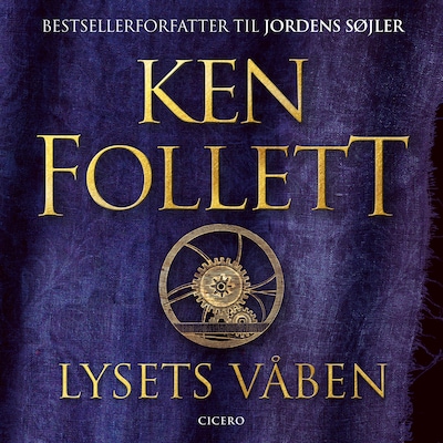 Lysets våben – omslag til lydbogen af Ken Follett