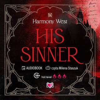 His Sinner. Saint & Sinner. Tom 2 – okładka audiobooka, autor Harmony West