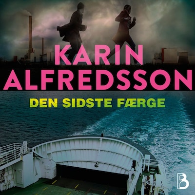 Den sidste færge – omslag til lydbogen af Karin Alfredsson