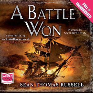 A Battle Won – okładka audiobooka, autor Sean Thomas Russell