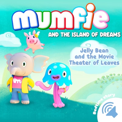 Jelly Bean and the Movie Theater of Leaves – okładka audiobooka, autor Mumfie audiobooks in English