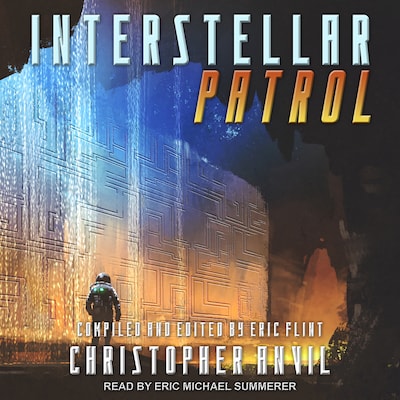 Interstellar Patrol – omslag til lydbogen af Christopher Anvil