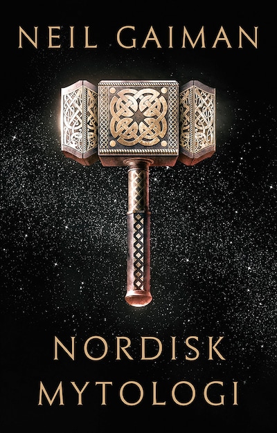 Nordisk mytologi – omslag til lydbogen af Neil Gaiman
