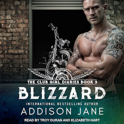 Blizzard – omslag til lydbogen af Addison Jane