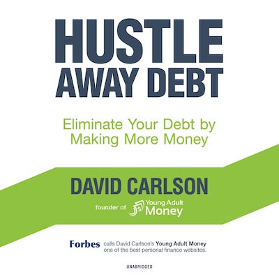 Hustle Away Debt – omslag til lydbogen af David Carlson