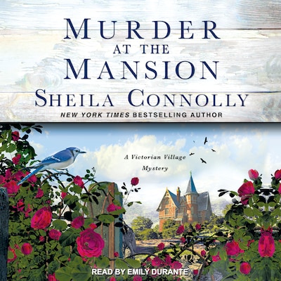Murder at the Mansion – omslag til lydbogen af Sheila Connolly