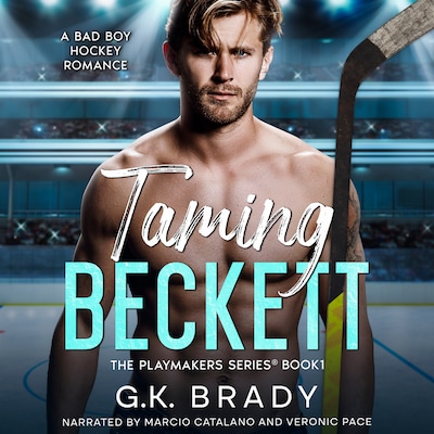 Taming Beckett – omslag til lydbogen af G.K. Brady