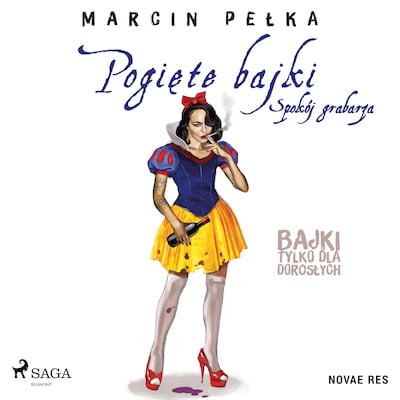 Pogięte bajki. Spokój grabarza – okładka audiobooka, autor Marcin Pełka