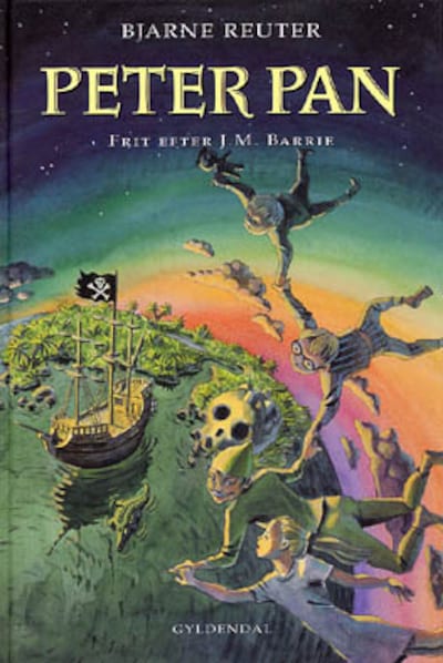 Peter Pan – omslag til lydbogen af Bjarne Reuter