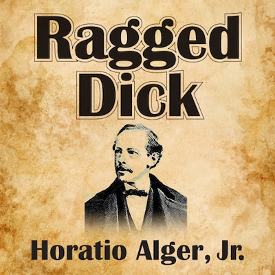 Ragged Dick – omslag til lydbogen af Horatio Alger