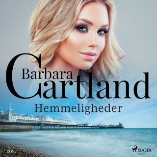Hemmeligheder – omslag til lydbogen af Barbara Cartland