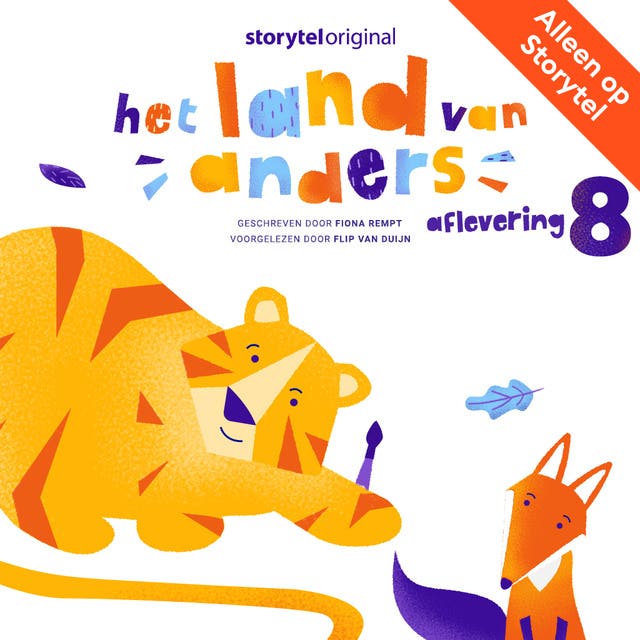Het land van Anders: Aflevering 8 – omslag van het luisterboek van Fiona Rempt