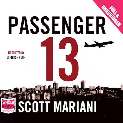 Passenger 13 – omslag til lydbogen af Scott Mariani