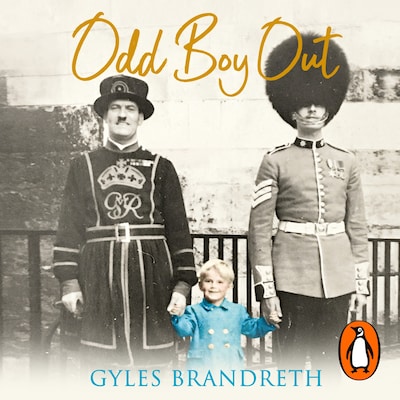 Odd Boy Out – omslag til lydbogen af Gyles Brandreth