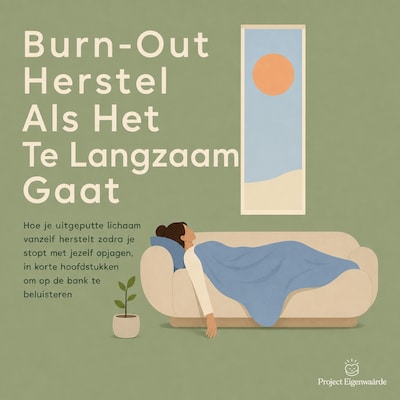 Burn Out Herstel Als Het Te Langzaam Gaat – omslag van het luisterboek van Project Eigenwaarde