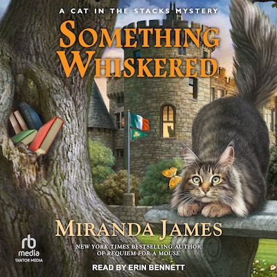 Something Whiskered – omslag til lydbogen af Miranda James