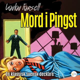 Mord i Pingst – omslag till ljudboken av Loulou Forsell