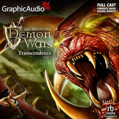 Transcendence (3 of 3) [Dramatized Adaptation] – omslag til lydbogen af R.A. Salvatore