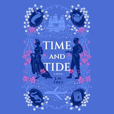 Time and Tide – omslag til lydbogen af J.M. Frey